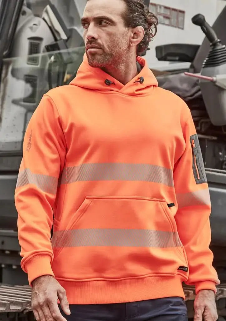 Syzmik Workwear Unisex Streetworx Water Resistant Segemented Tape Hoodie ZT867 Syzmik